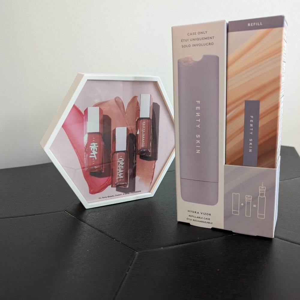 Fenty Skin Hydra Vizor Huez SPF 30 Refillable Tinted Moisturizer Set - #6